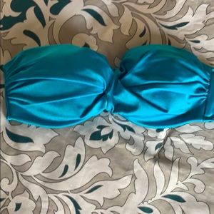 Beautiful bright blue Victoria’s Secret bra .